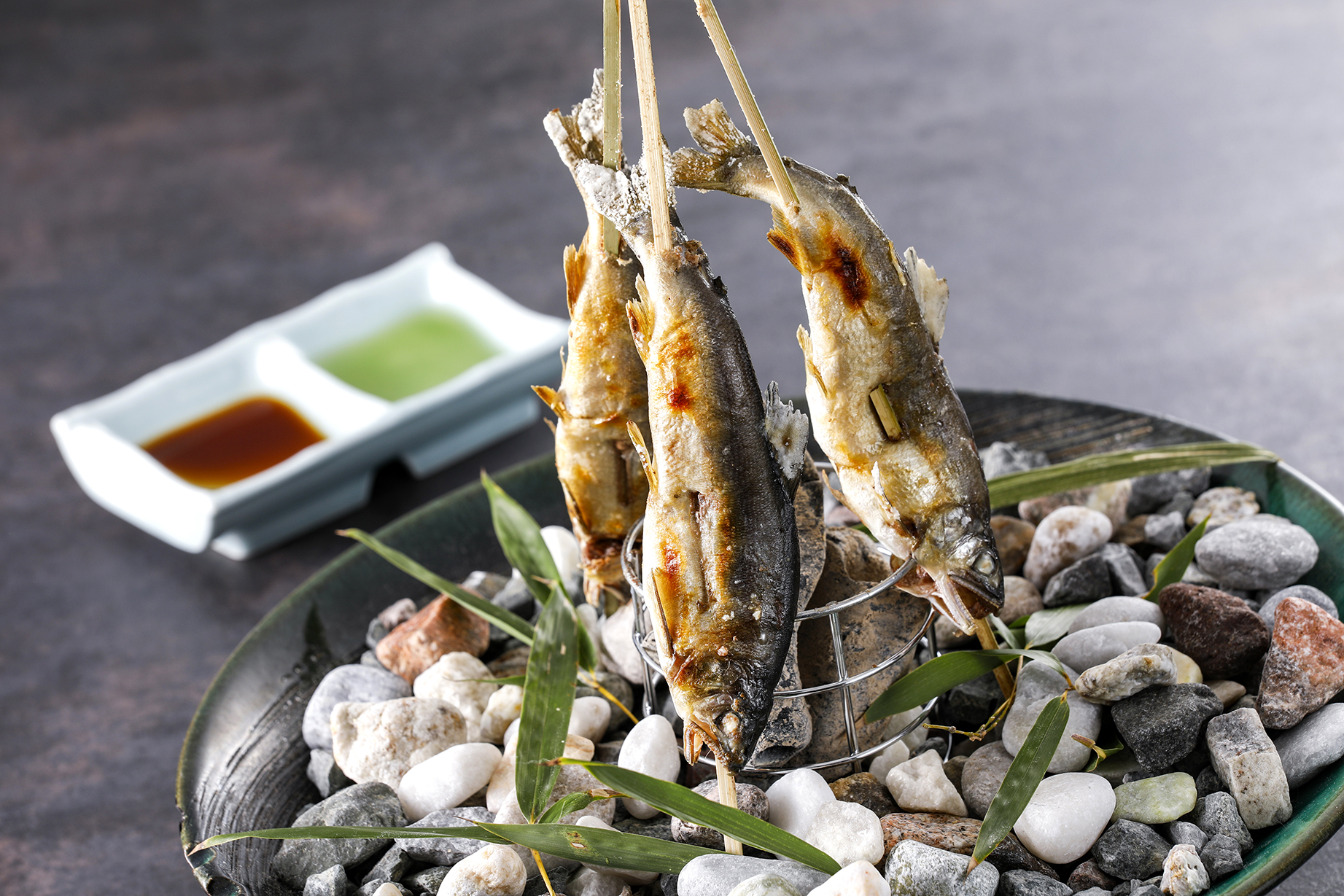 烟河：御魚料理 鮎の塩焼き